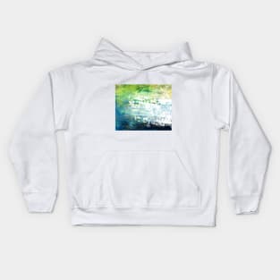 Abstract Paint Kids Hoodie